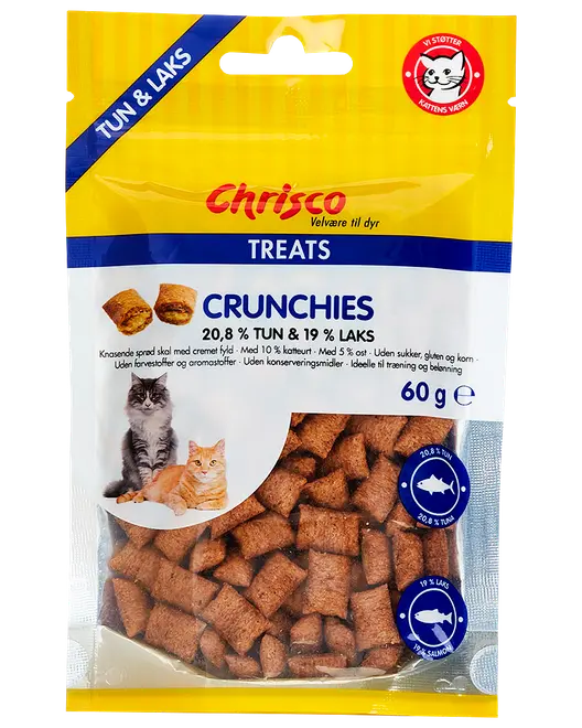 Chrisco Crunchies Tun & Laks 60 g