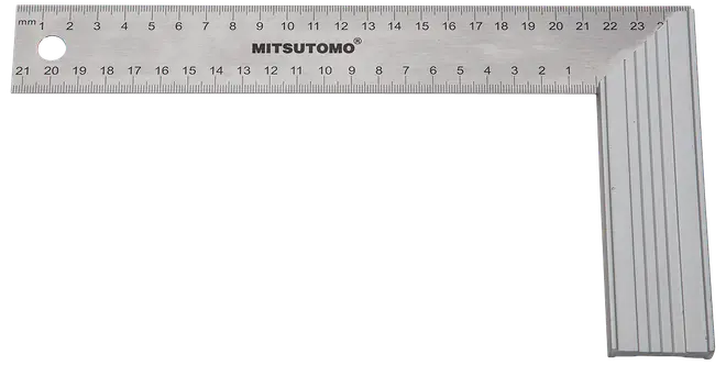 Mitsutomo vinkel 250 mm rostfri