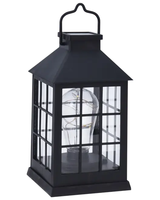 Solcellslampa lykta 19 cm