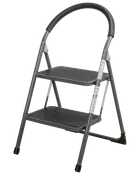 Köksstege 2 stora steg - stål