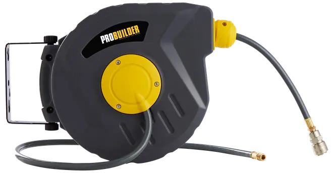 ProBuilder Trykluftslange med vægophæng 10 m