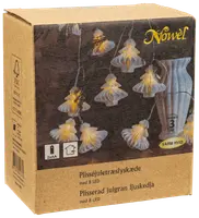 Ljusslinga LED - 8 plisserade julgranar
