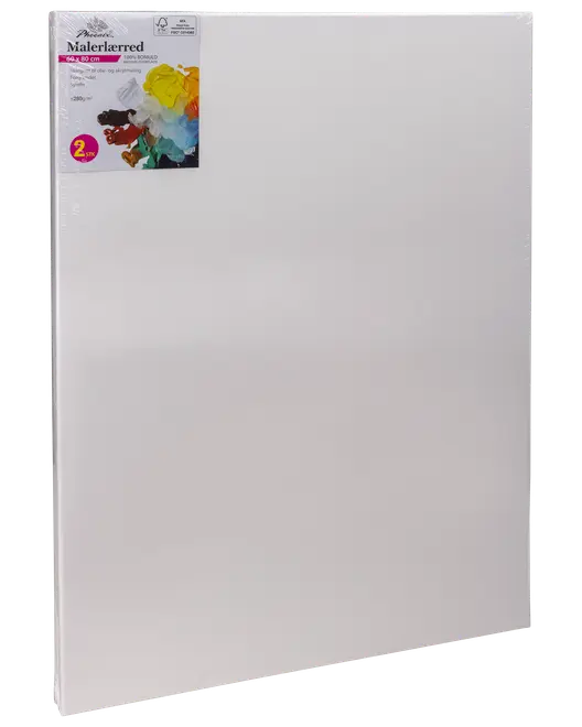 Målarduk på ram 60x80 cm 2 st