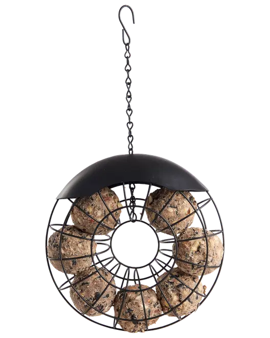 Foderautomat rund til foderbolde