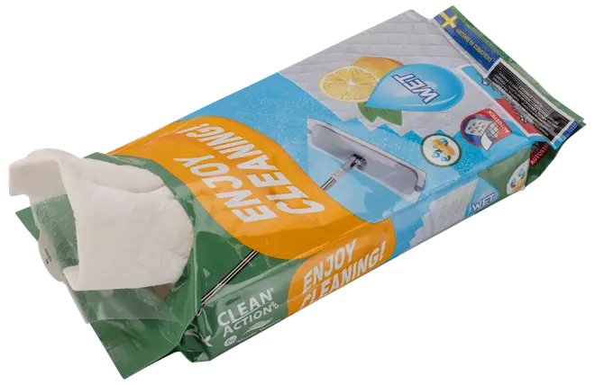 Vådklude til fladmoppe 12-pak