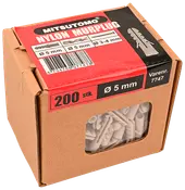 Mitsutomo Nylon murplug 5 mm 200 stk.