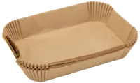 Papirform til airfryer 22 x 14 cm 50 stk.