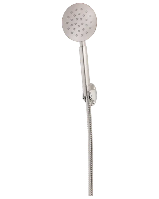 Håndbruser Rund med slange - Rustfri stål