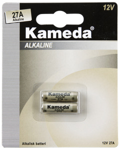 Alkaline 12v 27A 2 st kameda