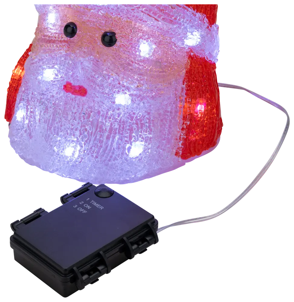 Jultomte akryl - 28 cm 