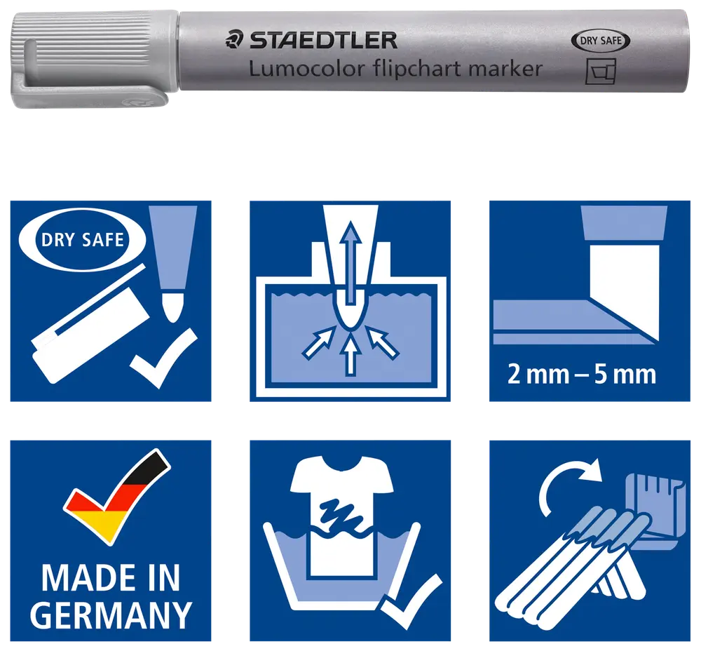 Staedtler Lumocolor flipchart marker 4 stk.