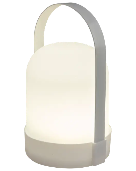 Bordlampe hvid - H21 cm