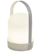Bordlampe hvid - H21 cm