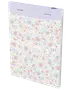 Anteckningsblock Floral A6 linjerat