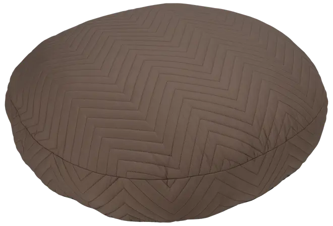 Hundepude rund - Brun