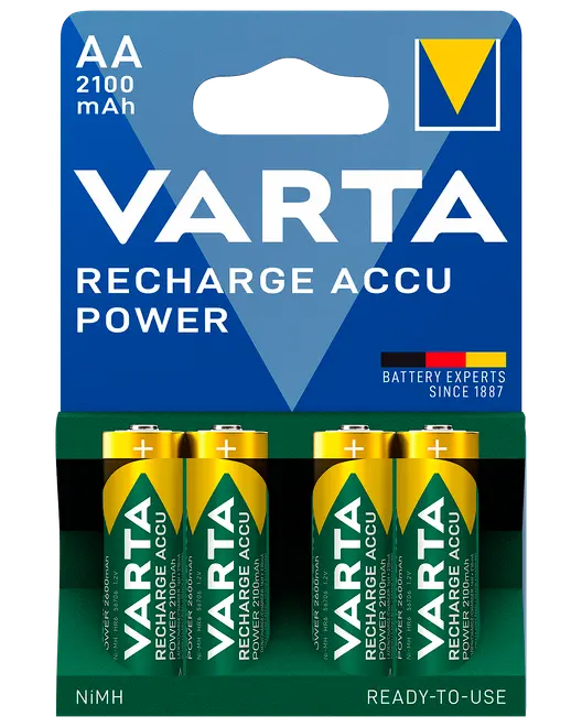 Batteri nihm aa 2100 mah 4 st