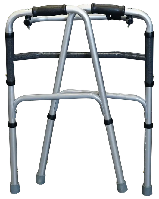 Hopfällbart gångstativ