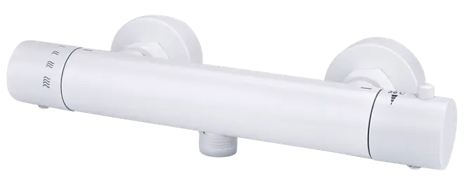 CARLSBAD Termostatbatteri - hvid