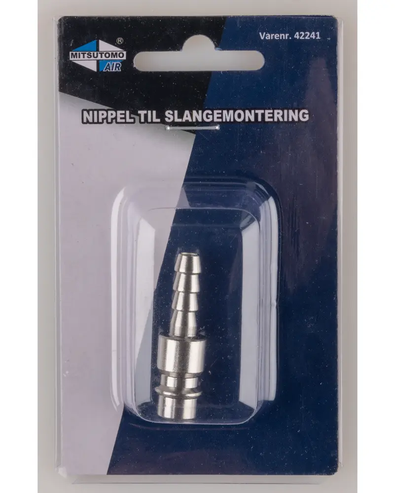 Nippel för slangmontering