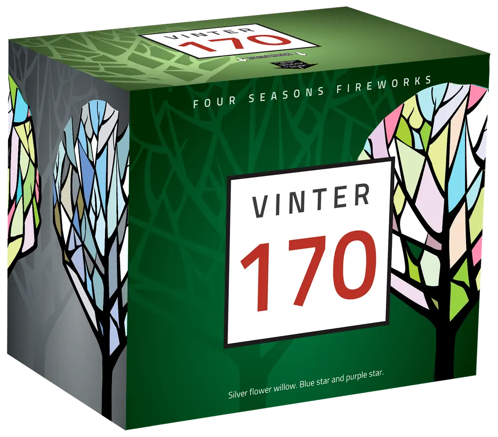 Four Seasons Vinter batteri med 480 skud
