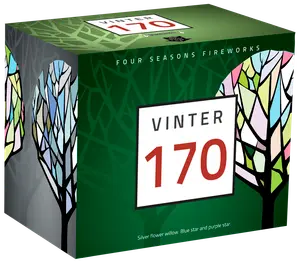 Four Seasons Vinter batteri med 480 skud