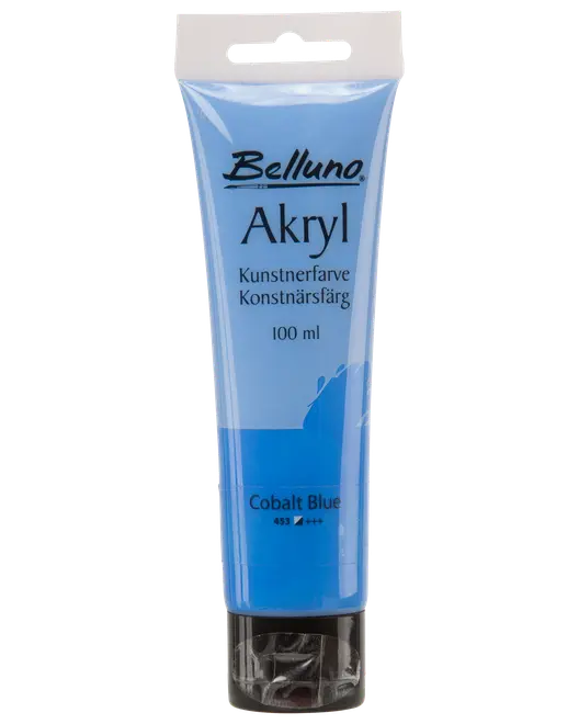 Akrylfärg kobolt blå 100 ml