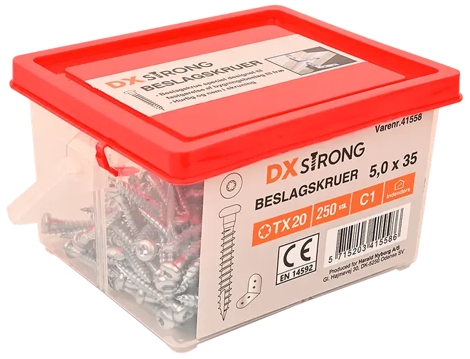 Konsolskruv 5,0 x 35 mm 250 st