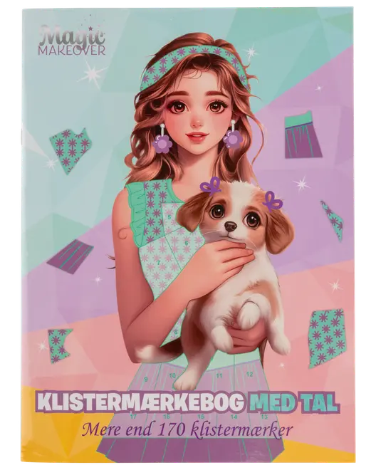 Aktivitetsbog med talklistermærker - assorteret 