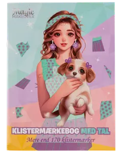 Aktivitetsbok - klistermärken med siffror