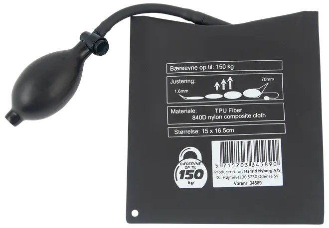 Uppblåsbar kil 15x16,5 cm