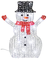 Snögubbe 2D akryl - 34 cm 