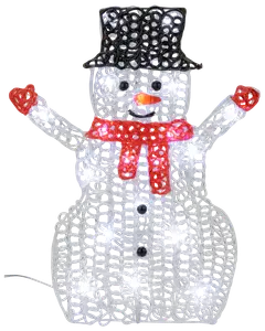 Snögubbe 2D akryl - 34 cm 