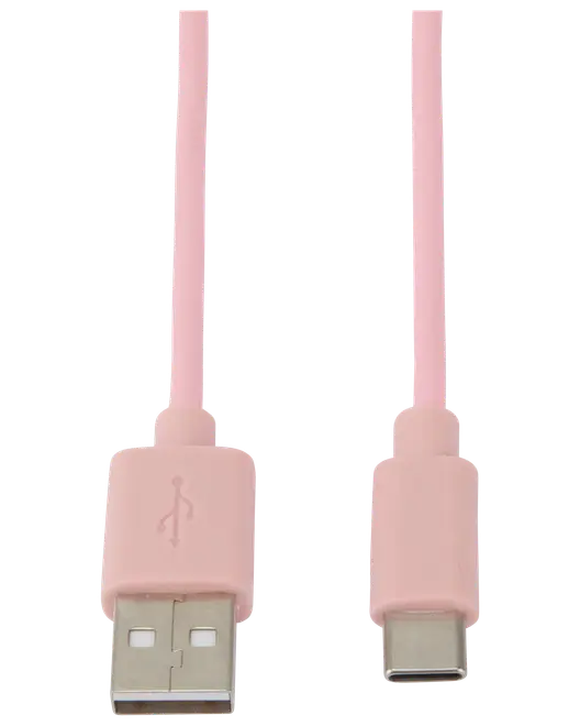 Sinox usb-c kabel rosa 1 m