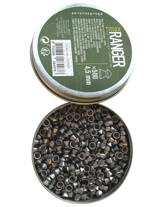 maxRANGER Spidshagl 4,5 mm 500-pak