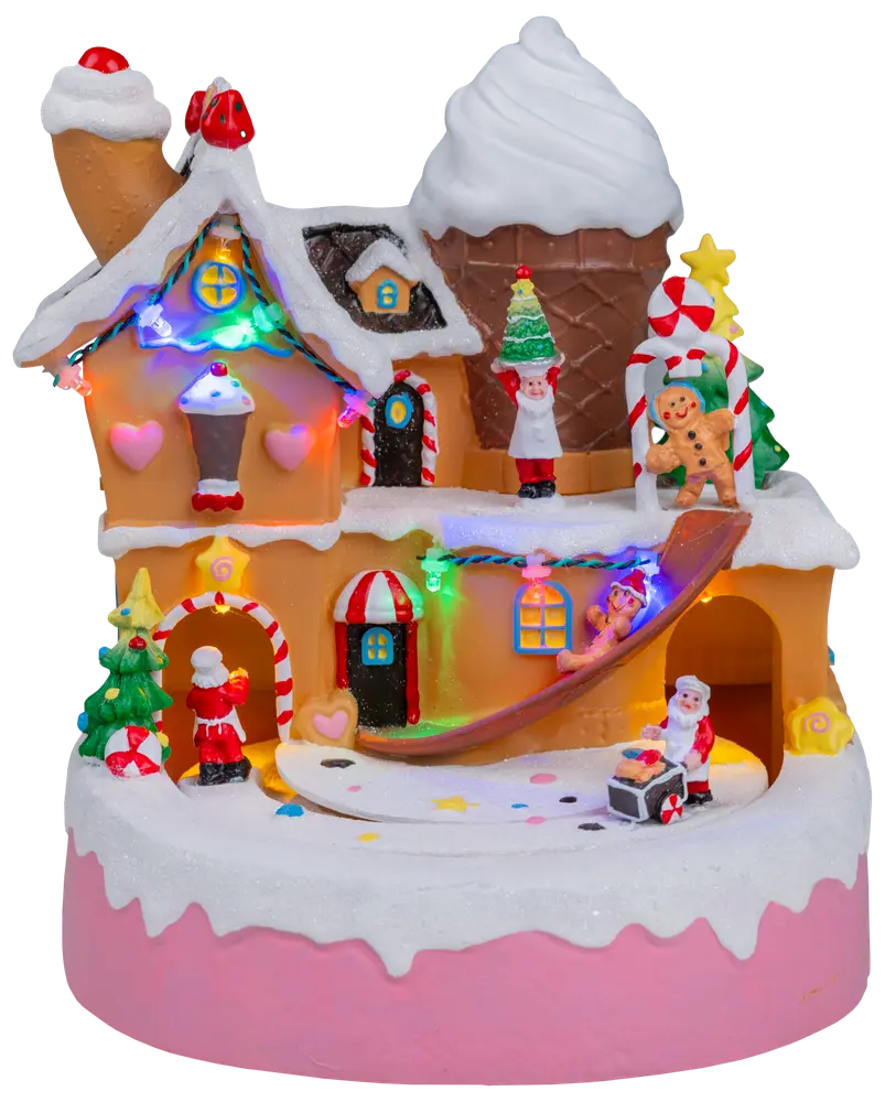 Pepparkakslandskap kakfabrik 
