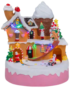 Pepparkakslandskap kakfabrik 