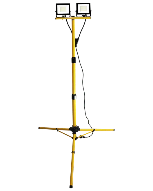 Arbetslampa på stativ 2x50W