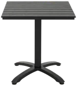 Cafebord 70 x 70 cm Non-Wood - Svart