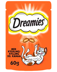 Dreamies Kattesnack med kylling 60 g