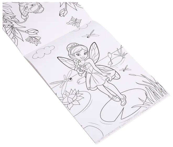 Målarbok med feer