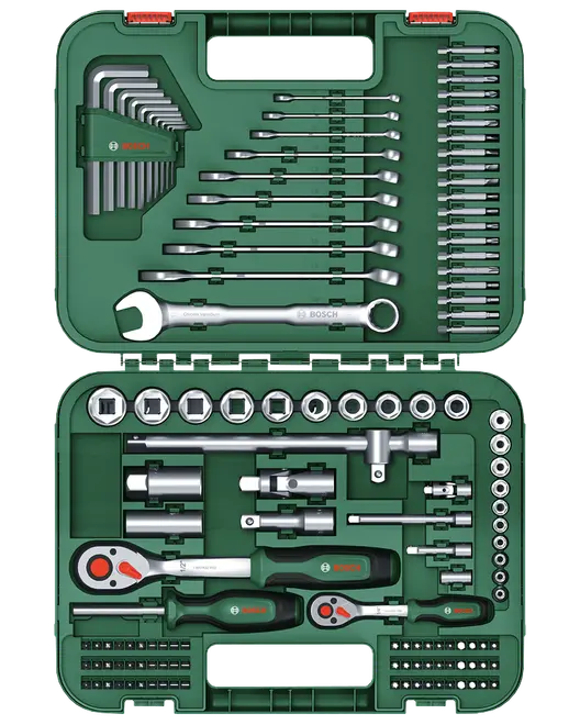 Håndværktøjssæt 132 dele