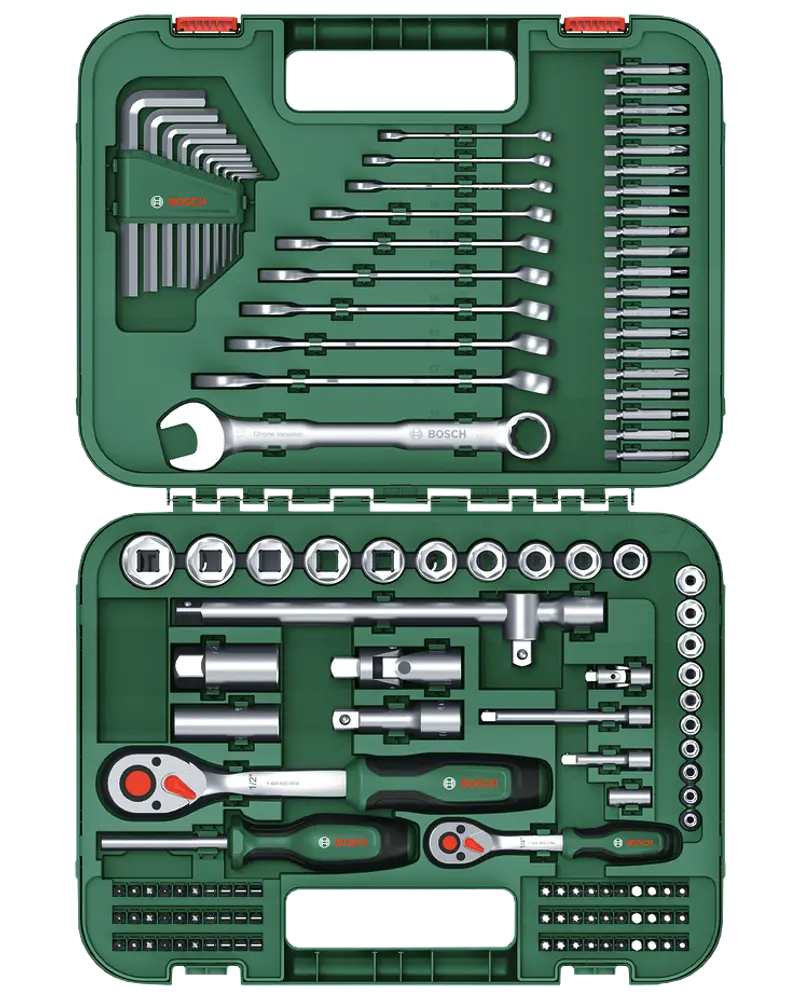 Verktygssats 132 delar