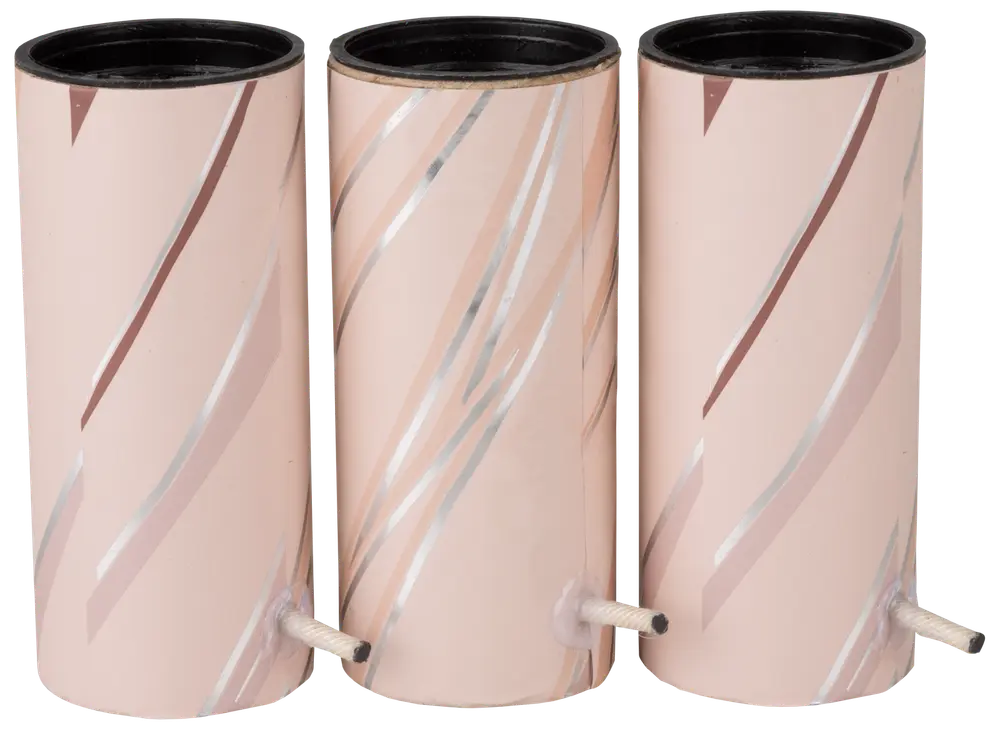 Bordbomber H. 10 cm klassisk 3 stk. assorteret