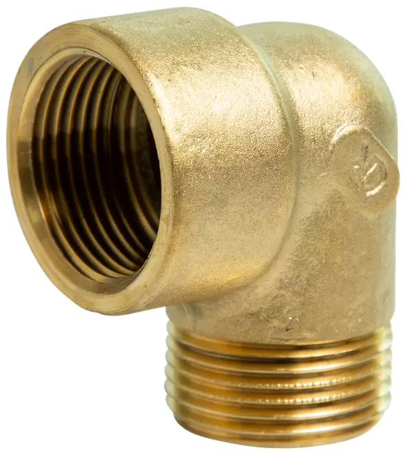 Vinkelkoppling in/ut 1/2\"