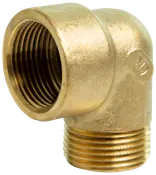 Vinkelkoppling in/ut 1/2\"