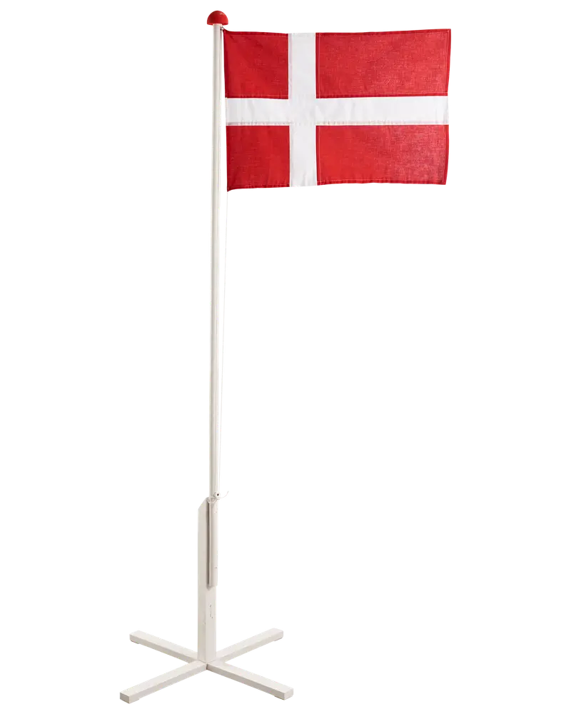 Flagstang med hejs og line - 180 cm