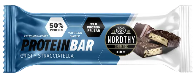 NORDTHY Proteinbar 45g - Crispy Stracciatella