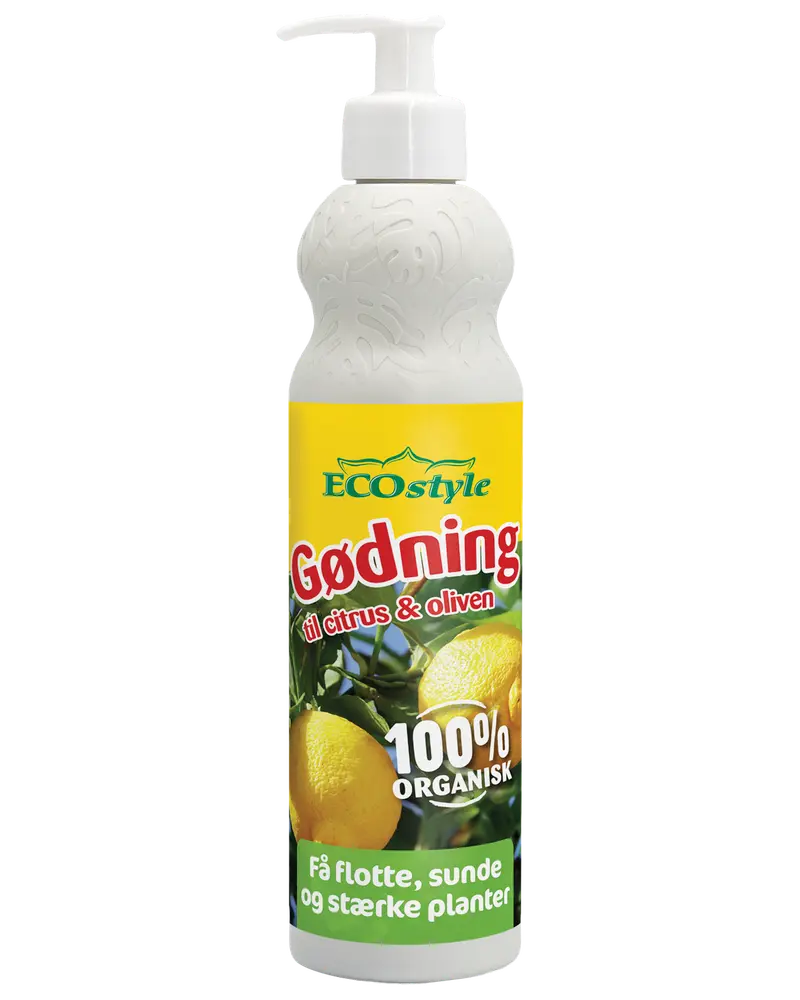 Citrus- och oliv gödning med pump 400 ml