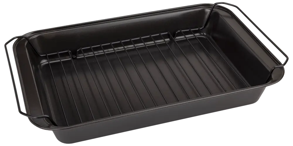 Bradepande med rist 38 x 26 x 5 cm