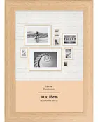 Billedramme 10 x 15 cm - natur
